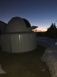 Completed obs shutter open